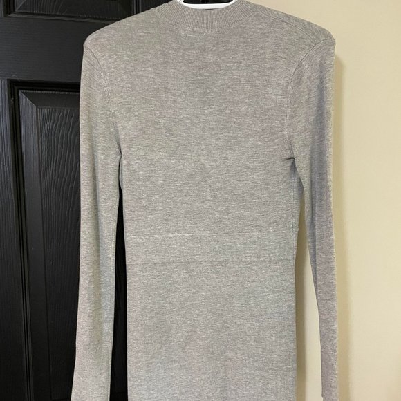 Never Worn Dynamite Long Sleeve Grey Dress Small - Picture 3 of 3